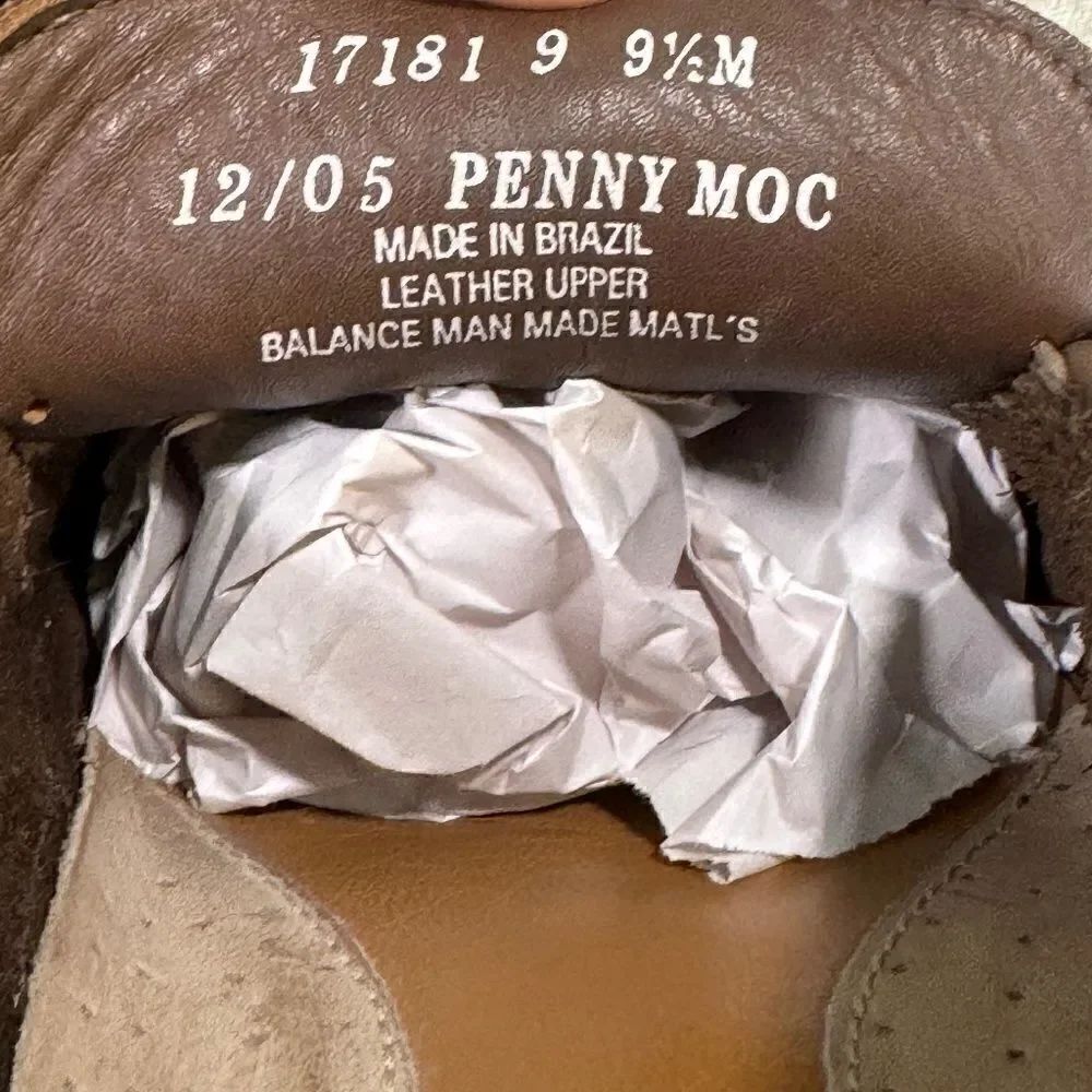 Bass Penny Mocs Mens Size 9.5M - Picture 15 of 16